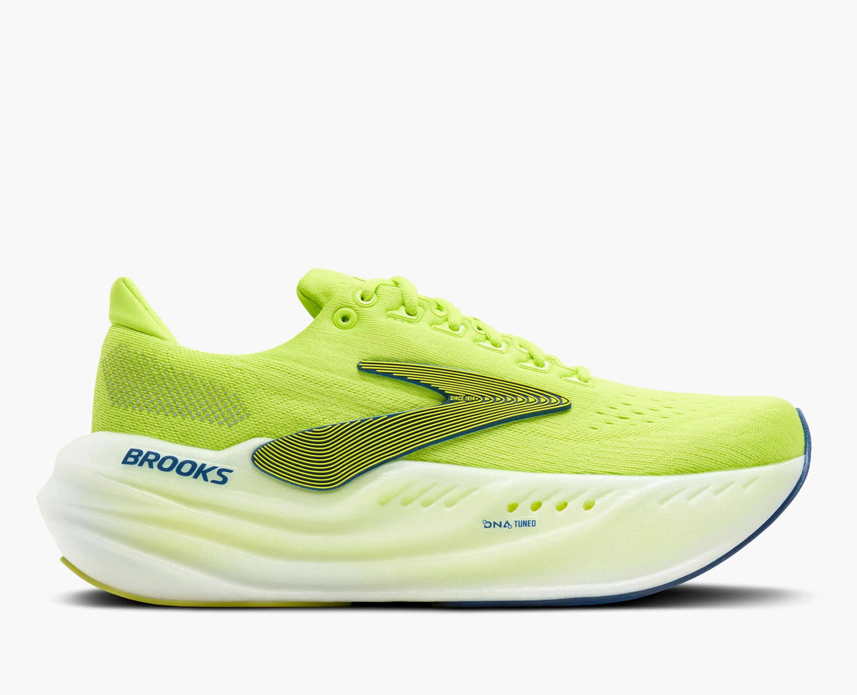 Brooks Glycerin Max Lime Navy Peony